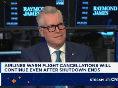 航班取消情况有所缓解,接近一周以来最低水平 Delta CEO: There was a safety risk behind FAA mandated flight reductions