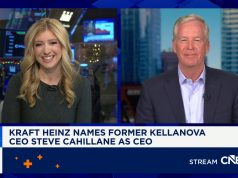Kraft Heinz任命前Kellanova首席执行官Steve Cahillane领导公司拆分前进. The planned separation at Kraft Heinz is 'very exciting,' says incoming CEO Steve Cahillane